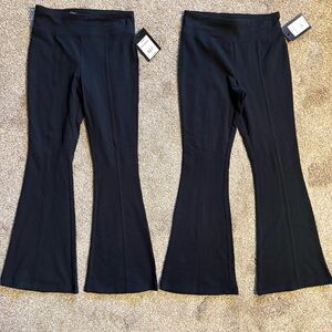 Black Flared Leggings